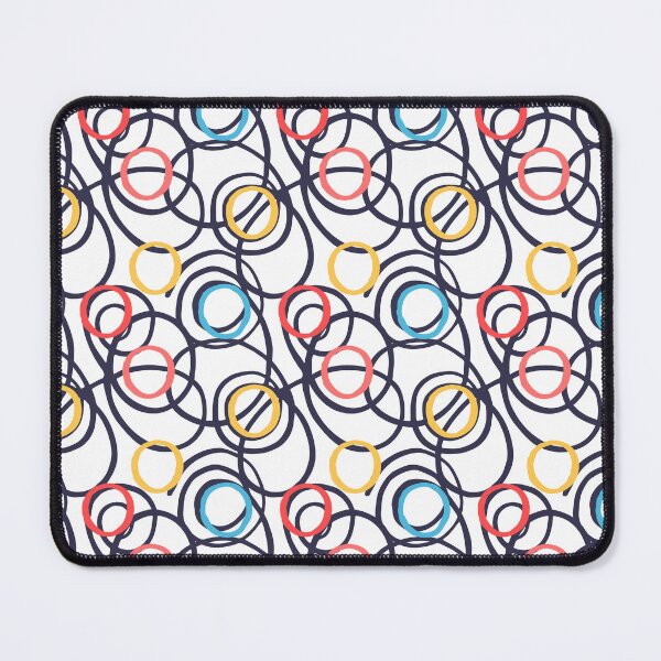 Item preview, Funky round colored pattern designed and sold by jwebmarket.