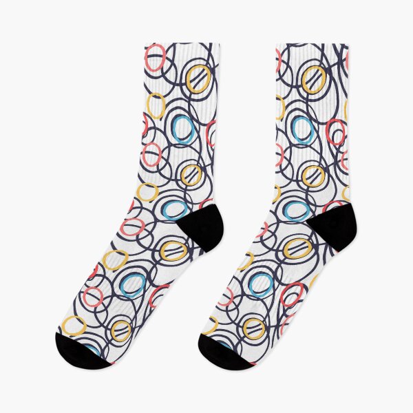 Item preview, Funky round colored pattern designed and sold by jwebmarket.