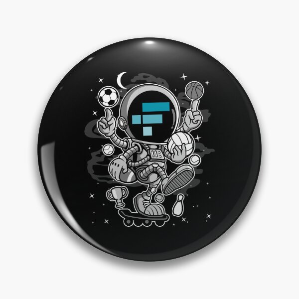 Item preview, Astronaut Skate FTX Coin Trading Crypto Token Blockchain Wallet designed and sold by EarlineCormier.