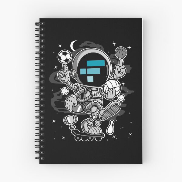 Item preview, Astronaut Skate FTX Coin Trading Crypto Token Blockchain Wallet designed and sold by EarlineCormier.