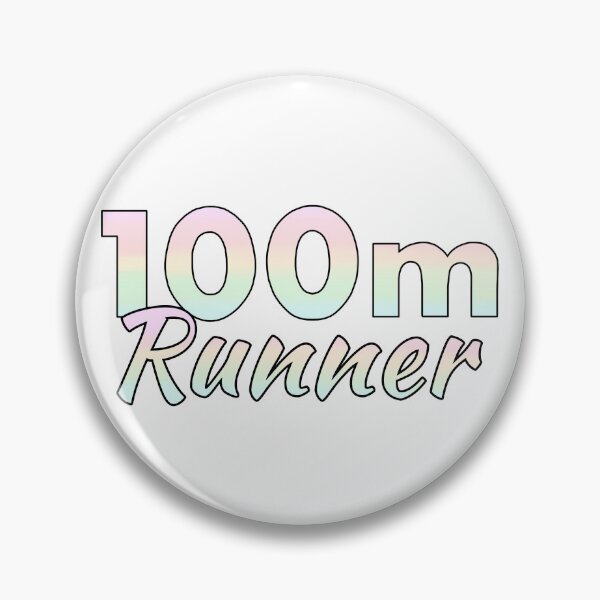 Item preview, 100m Runner Rainbow Pastel Colours designed and sold by Cre8iveCat.