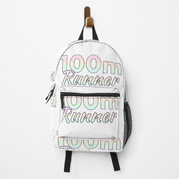 Item preview, 100m Runner Rainbow Pastel Colours designed and sold by Cre8iveCat.