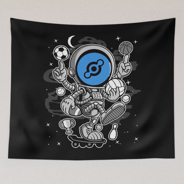 Item preview, Astronaut Skate Helium HNT Coin Trading Crypto Token Blockchain Wallet designed and sold by EarlineCormier.