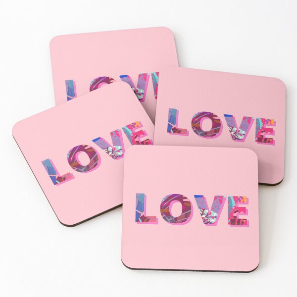 Item preview, Love Word Abstract Design designed and sold by GasconyPassion.