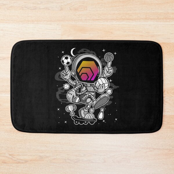 Item preview, Astronaut Skate HEX Coin Trading Crypto Token Blockchain Wallet designed and sold by EarlineCormier.