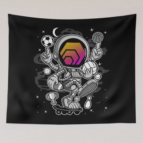 Item preview, Astronaut Skate HEX Coin Trading Crypto Token Blockchain Wallet designed and sold by EarlineCormier.