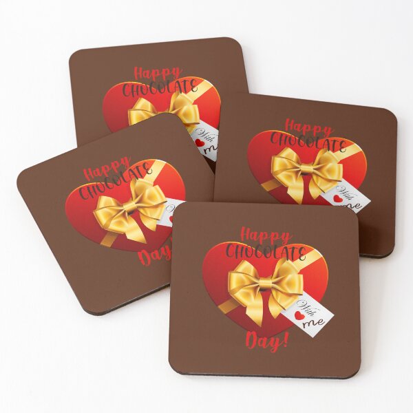 Item preview, Happy Chocolate Day! (on Cream-Ivory) designed and sold by PawsitiveMum.