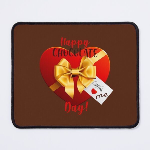 Item preview, Happy Chocolate Day! (on Cream-Ivory) designed and sold by PawsitiveMum.