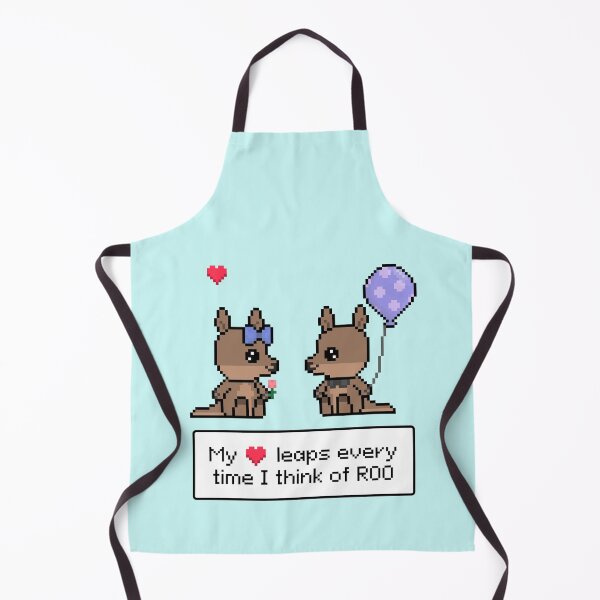 Item preview, Kangaroo Valentines Day Cute Kawaii Pixel Art: My heart leaps every time I think of ROO designed and sold by Pixe11y.
