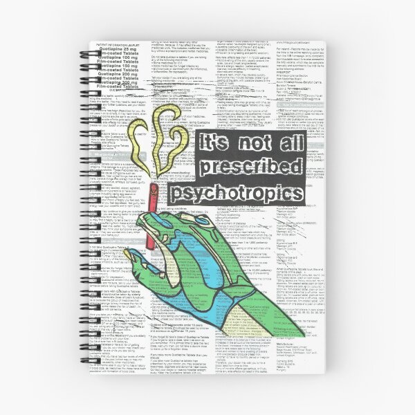 Item preview, Not All Prescribed Psychotropics designed and sold by Rebekah Melville.