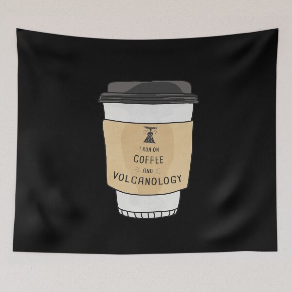 Item preview, I Run On Volcanology And Coffee designed and sold by orlumbuspirate.