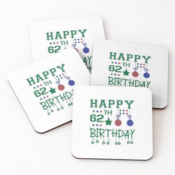 Item preview, Happy 62th birthday designed and sold by Designhub14.
