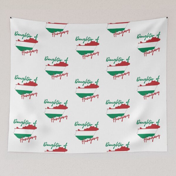 Item preview, Daughter of Hungary Map Flag designed and sold by NovawayDirect.