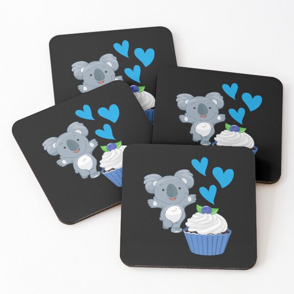 Item preview, Koala and cupcake blueberry designed and sold by Phoenix-27.