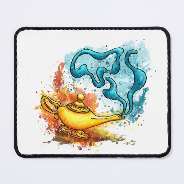 Item preview, Aladdin's Wonderful Lamp watercolor, arabian nights tales designed and sold by NadiaChevrel.