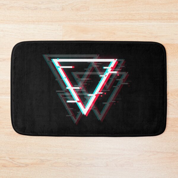 Item preview, Trending modern glitch triangle music tone designed and sold by oldeck.