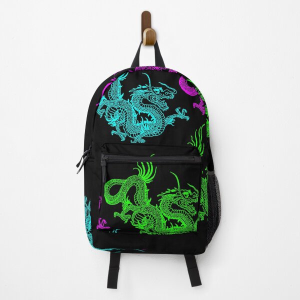 Item preview, Chinese Dragons Pack Fluo Green Fuchsia and Tuquoise designed and sold by EddieBalevo.