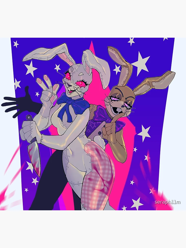 Glitchtrap and Vanny by TeamAvalancheFurrball -- Fur Affinity [dot] net