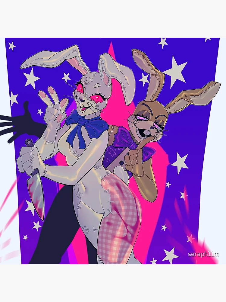 SPEEDPAINT] Vanny & Glitchtrap (FNaF Security Breach) 
