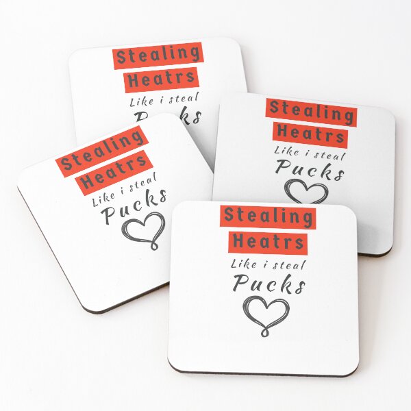 Item preview, Stealing hearts like is stealing pucks designed and sold by Achikke.