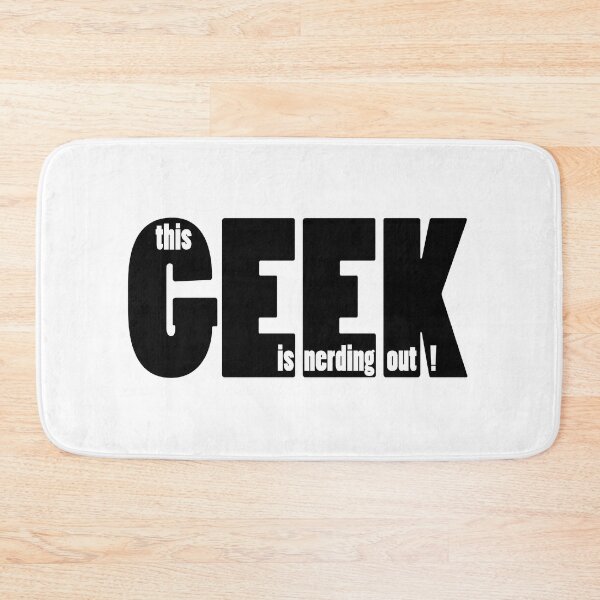 Item preview, This Geek is Nurding Out! designed and sold by bettiena.