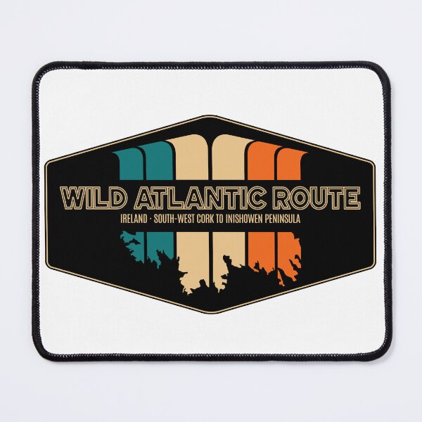 Item preview, Ireland - Wild Atlantic Route 2022 Retro Design 2 designed and sold by ROADTROOPER.
