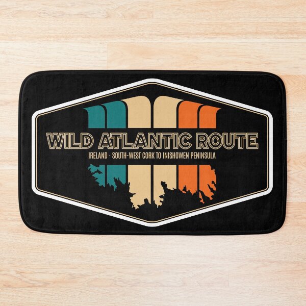 Item preview, Ireland - Wild Atlantic Route 2022 Retro Design 2 designed and sold by ROADTROOPER.