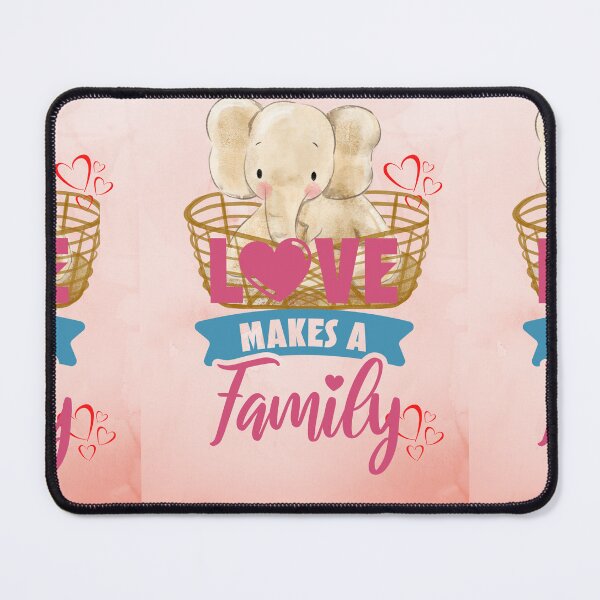 Item preview, Valentines day gift with cute elephant designed and sold by REALDesign-Shop.