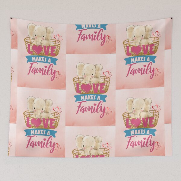 Item preview, Valentines day gift with cute elephant designed and sold by REALDesign-Shop.