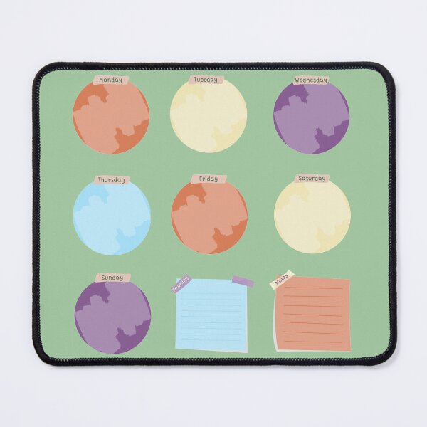 Item preview, Cute Weekly Planner Sticker Pack designed and sold by Nichestalgia.
