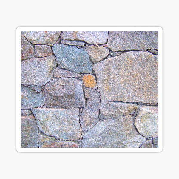 Rock Wall Beach Holiday House Sticker