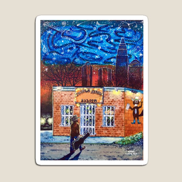 'The Thirsty Beaver Saloon' Magnet