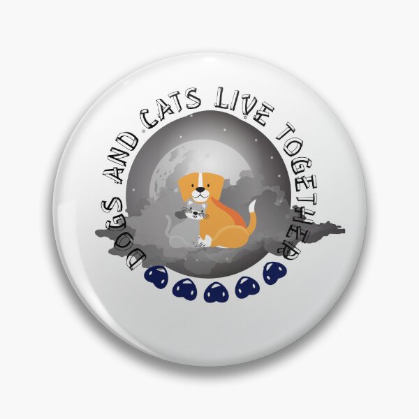Item preview, Dogs and cats live together designed and sold by StoreRT.
