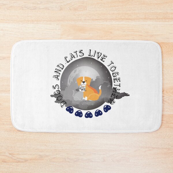 Item preview, Dogs and cats live together designed and sold by StoreRT.