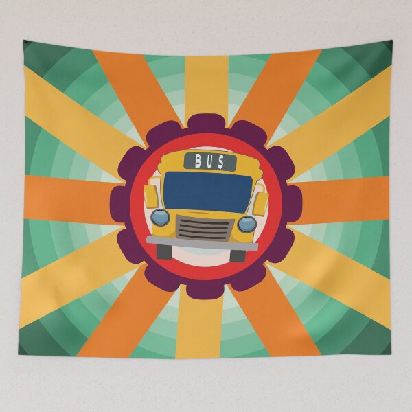 Item preview, Just A Boy Who Loves School Buses - Colorful Design designed and sold by FridPix.