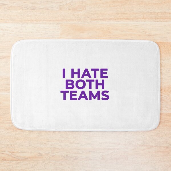 Item preview, I Hate Both Teams - Funny Football designed and sold by SdForce.