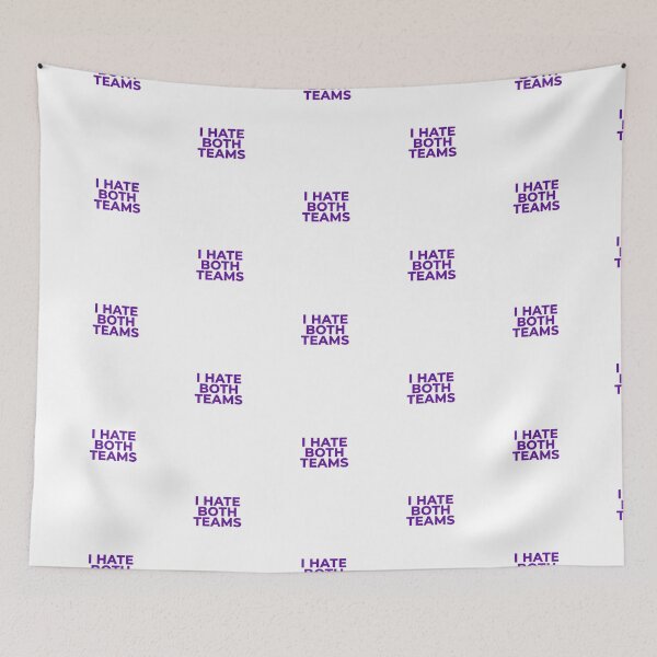 Item preview, I Hate Both Teams - Funny Football designed and sold by SdForce.