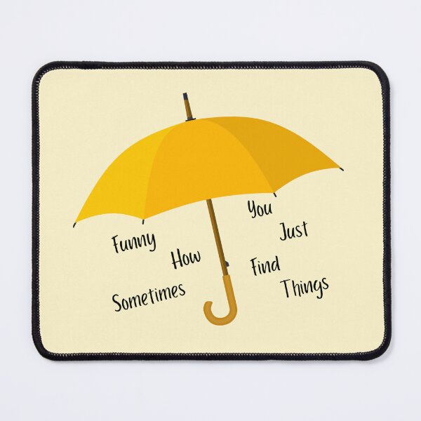 Item preview, yellow umbrella funny how sometimes you just find things HIMYM designed and sold by LADesigns55.