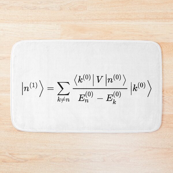 Item preview, First order state shift, quantum physics perturbation theory designed and sold by NoetherSym.