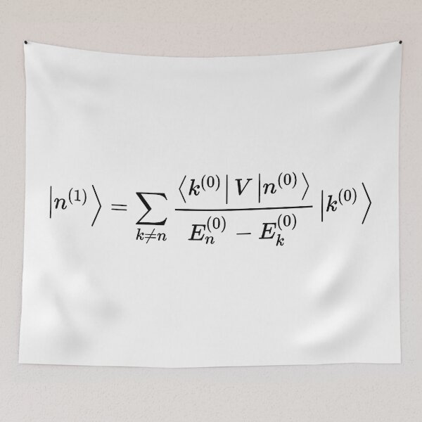 Item preview, First order state shift, quantum physics perturbation theory designed and sold by NoetherSym.