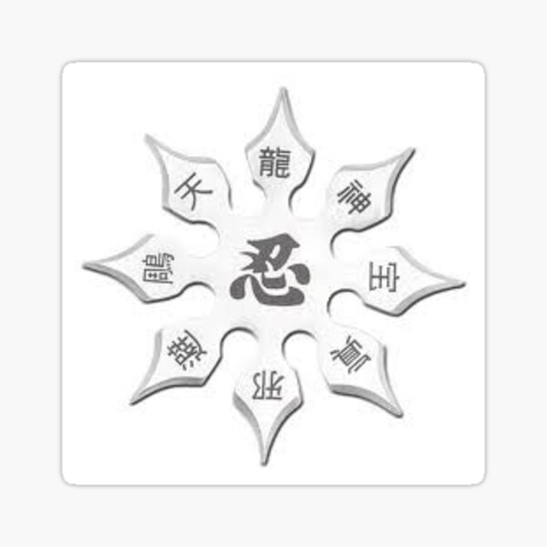 star ninja Sticker