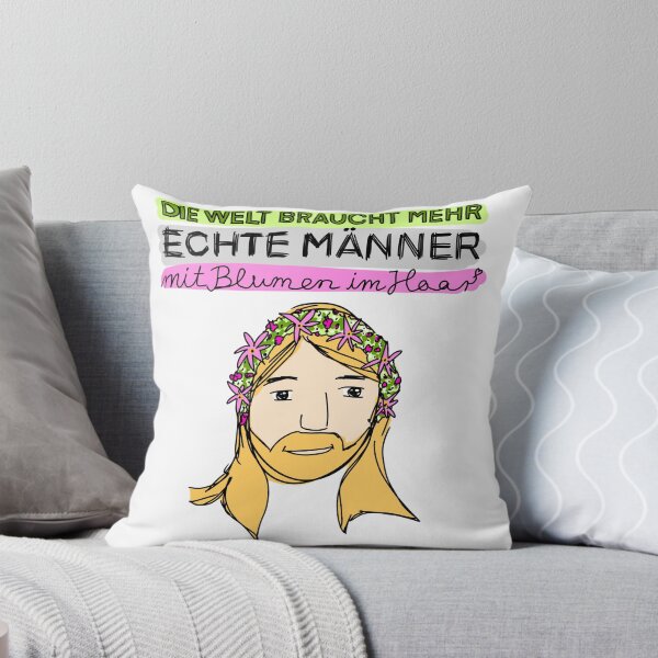 Item preview, Men with flowers in their hair Equality designed and sold by frochti.