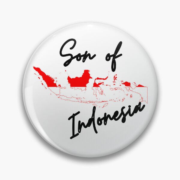 Item preview, Son of Indonesia Map Flag designed and sold by NovawayDirect.