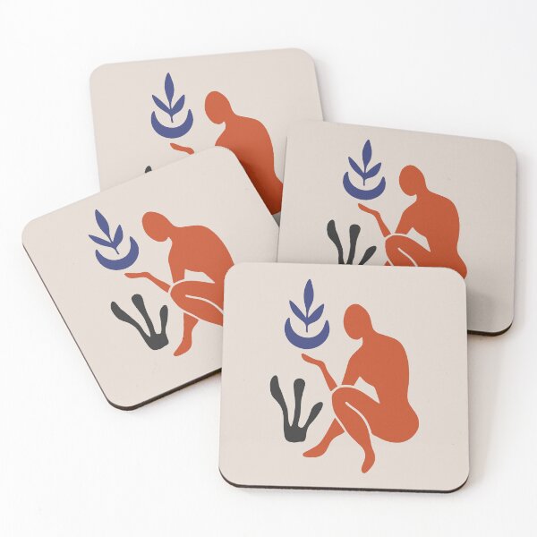 Item preview, Nurture the Soul | A Matisse Inspired Digital Collage  designed and sold by forkmuddies.