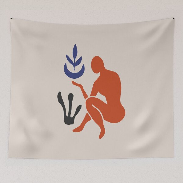 Item preview, Nurture the Soul | A Matisse Inspired Digital Collage  designed and sold by forkmuddies.