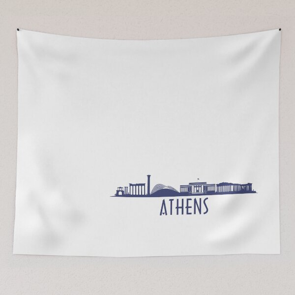 Item preview, Athens Skyline designed and sold by patternprint1.