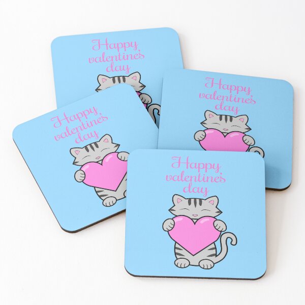 Item preview, Valentine's Day Cat designed and sold by Purr95.