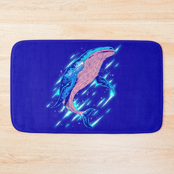 Item preview, Colorful abstracted whale illustrated art poster designed and sold by oldeck.