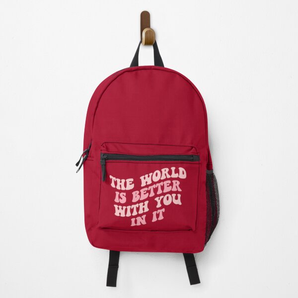 Item preview, Preppy Room Decor - The world is better with you in it designed and sold by Shop Your Aesthetic.