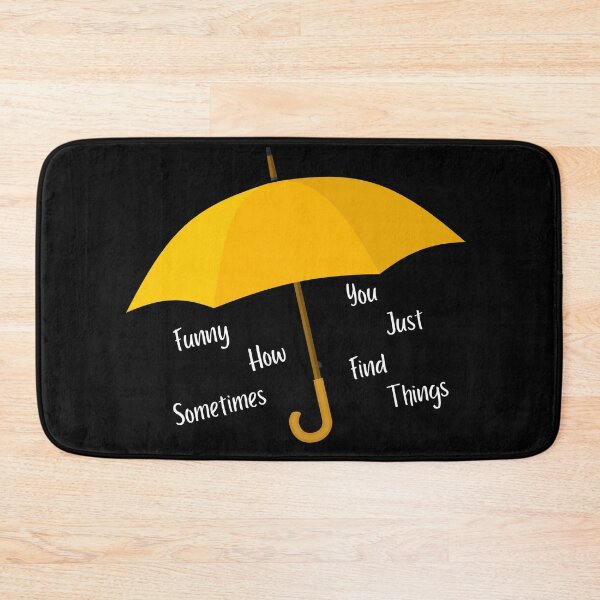 Item preview, yellow umbrella funny how sometimes you just find things HIMYM designed and sold by LADesigns55.